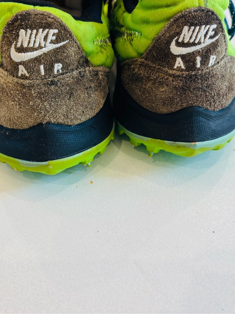 Nike Air Zoom Terra Kiger 5 off White Electric Green Running Men’s Shoe size 13 - Picture 7 of 12